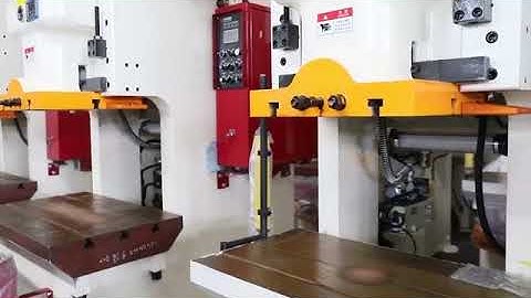 introduction video of c frame mechanical power press