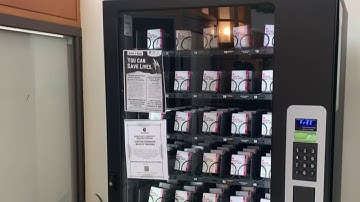 Wayne State University program provides free Narcan in vending machines