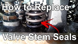How to Replace Valve Stem Seals Without Removing the Cylinder Head | Tech Tip 09