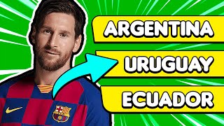 ⚽🌐 Adivina el PAÍS de cada JUGADOR - Quiz Like