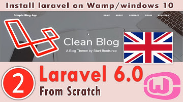 02 - Laravel 6.0 Course - Install and Setup Laravel on Wamp/Windows 10 Using Composer