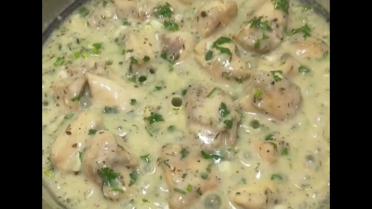 Chicken Butter garlic gravy recipe || butter garlic chicken recipe || easy garlic chicken 