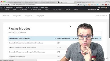 Crear tablas en wordpress con tablepress