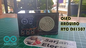 Cara Membuat Jam Meja Weker Digital Alarm Sendiri | OLED Analog Digital Clock Portable