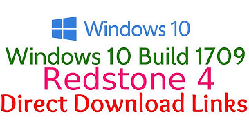Windows 10 Fall Creators Update Build 1709 Redstone 4 Download Microsoft Windows 10 Redstone 4