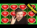 JACKPOT Lucky Day WHITE ICE $1 Slot Machine and ... - YouTube