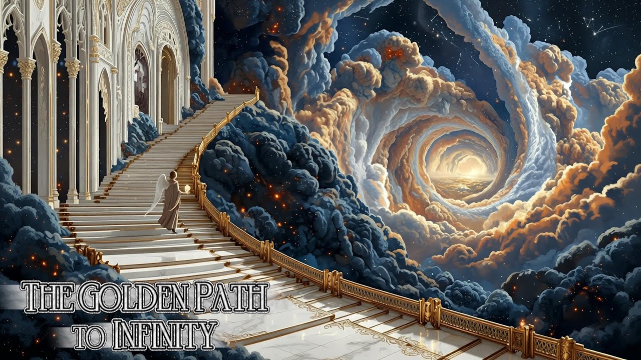 The Golden Path to Infinity | Heavenly Fantasy Music & Angelic Ambience 4K