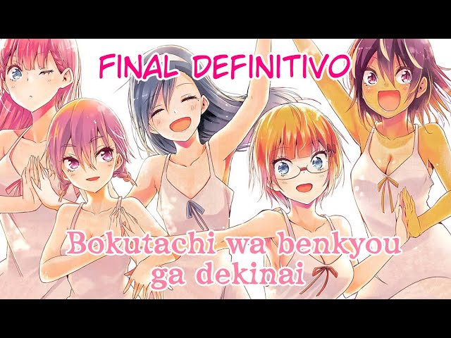 Bokutachi wa benkyou ga dekinai Capítulo FINAL DEFINITIVO del manga 187 