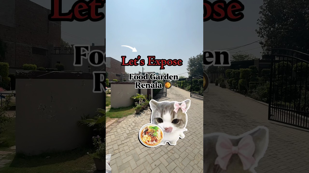 Food Garden Renala Khurd Exposed 😳 Honest Review Vlog #minivlog