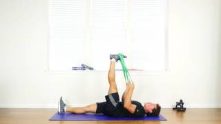 321 STRONG Resistance Bands Hamstring Stretch