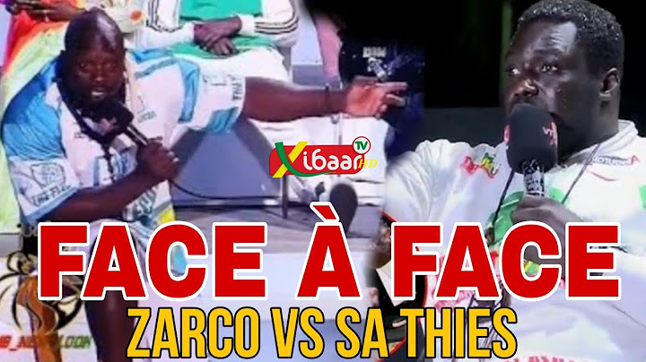 🔴DIRECT - FACE À FACE SA THIES vs ZARCO...