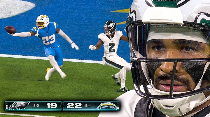 COSTLY TURNOVER Leads To Chargers Overtime Win | Eagles vs Chargers Week 14 CRAZY ENDING!