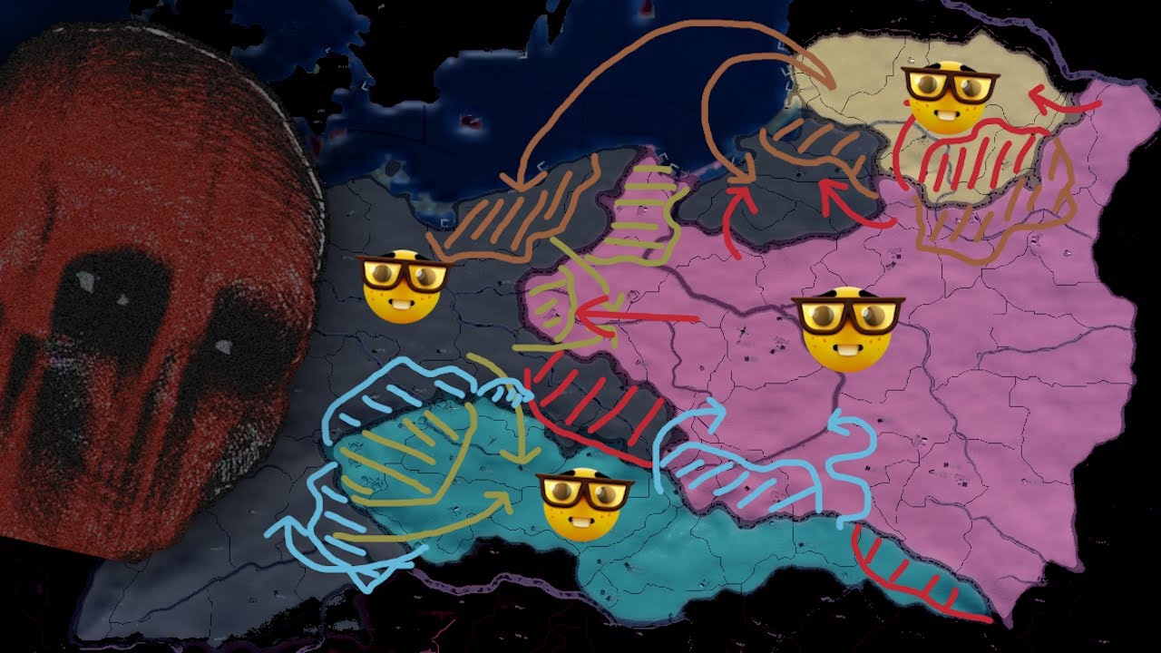 I joined the CRAZIEST Hoi4 Multiplayer game - YouTube