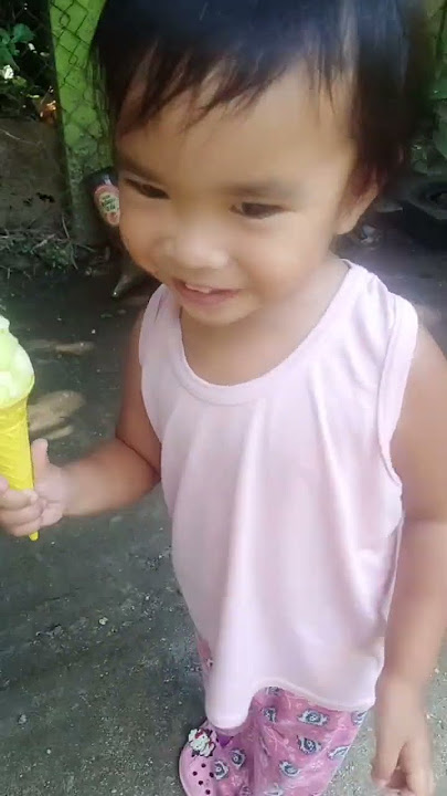 Happy with her ice cream 🍦😄 #shorts