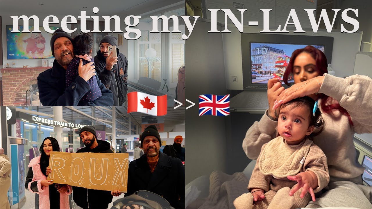 Я взяла своего ребенка на встречу с моими родственниками в Великобритании 🇬🇧