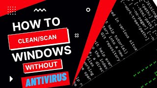 How To Clean/Scan Your Windows No Antivirus Software needed |Easy And Best 🔥 #windows #cmd #software screenshot 2