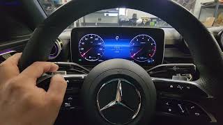 MERCEDES C CLASS W206 S CLASS W223 E W213 HOW TO RESET OIL CHANGE SERVICE LIGHT MESSAGE REMINDER