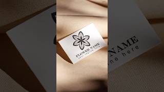How to create flower logo design in Adobe illustrator 😌 #howto #adobeillustrator #yt #ytshorts