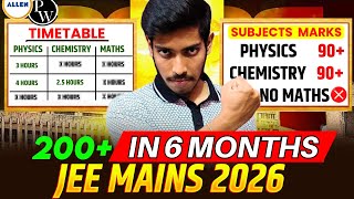 JEE Main 2026: Score 99%ile with PHYSICS & CHEMISTRY🔥| 6 Months Complete Roadmap #jee2026 #iit