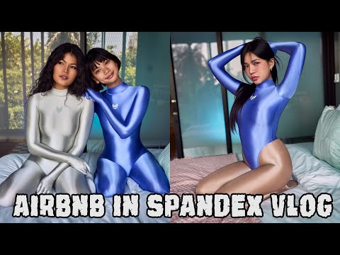 Spandex Catsuit & Leotard Vlog - A Weekend Getaway with Three Girls