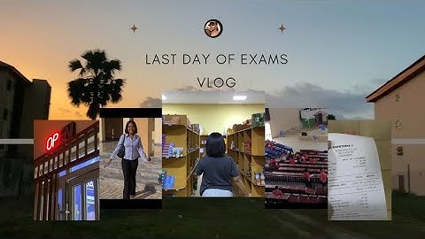 Uni Diaries#1| Vlog|Last day of exams|Grwm|Ootd| #ABUAD📚