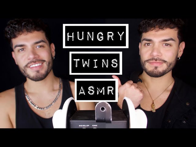 ASMR Twin Ear Eating (Get it from Both Sides!)
