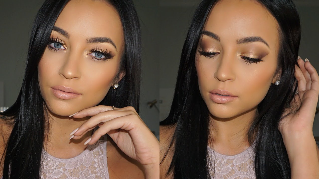 DRUGSTORE Spring Date Night Makeup Tutorial Stephanie Ledda YouTube