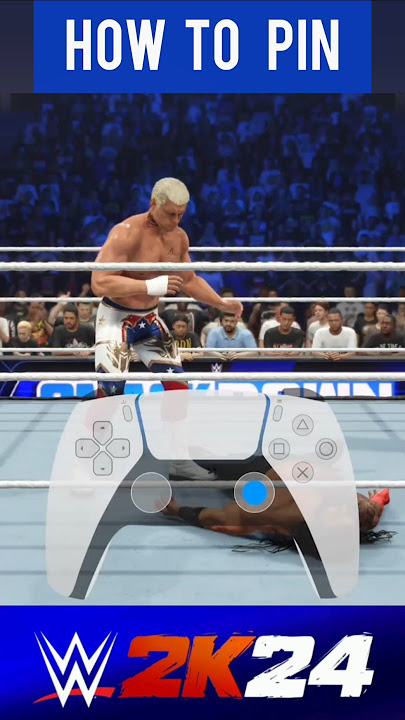 PinFall Controls #wwe2k24 #2k24 #2k25 #shortsvideo #shortsfeed #finisher #fighting #2k23 #trending