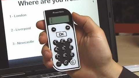 Audience Response System PowerVote