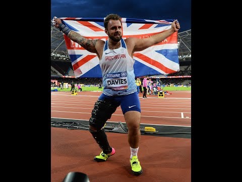 Aled DAVIES Gold Men's Shot Put F42 | Final | London 2017 World Para Athletics Championships
