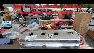 2021 Hershey Swap Meet AACA Fall Meet Hershey  Swap Meet Safari  Video 1