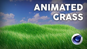 How to animate grass on Cinema4D