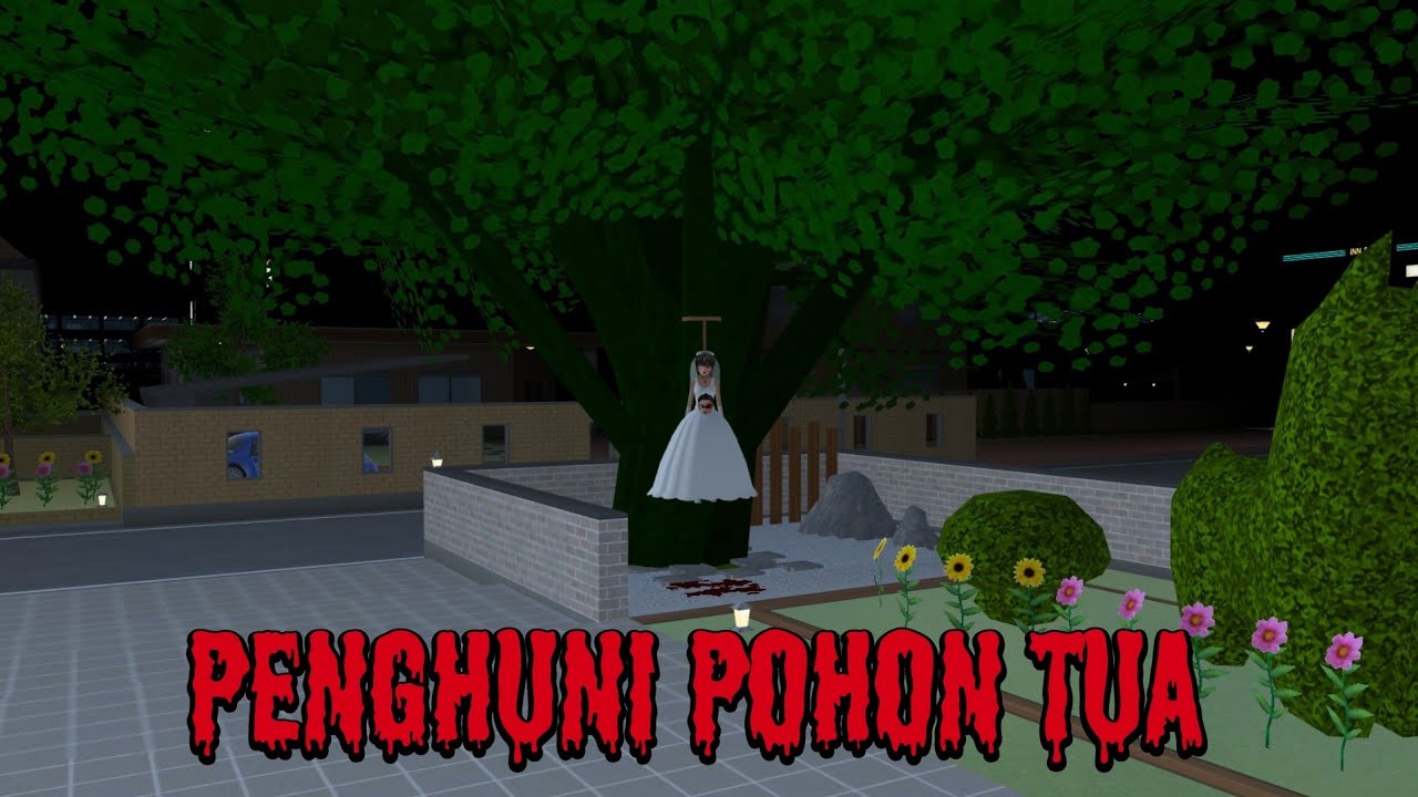 PENGHUNI POHON TUA || HORROR MOVIE SAKURA SCHOOL SIMULATOR