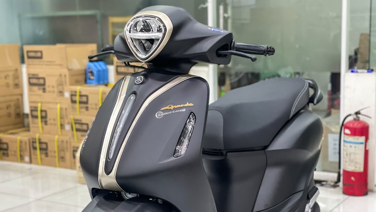 Giá Xe Yamaha Grande 2026 Đen Vàng Limited | Quang Ya