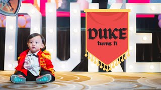 Duke's Royal Prince 1st Birthday at East Ocean Place Restaurant