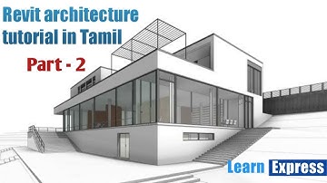 Revit Architecture| how to place a window, door in a model | in Tamil part-2 || by Nijithkumar