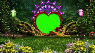 Wedding green screen Effects HD Video || 3D photo frame Very Beautiful New green photo( HD+4K )frame