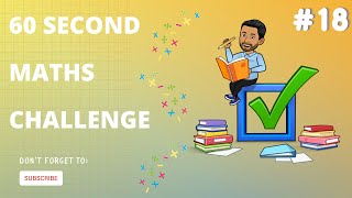 Maths Blast Challenge: Can You Solve the Ultimate Math Puzzle in 60 Seconds? #18