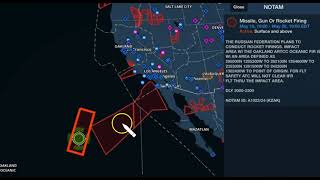 NOTAM Sparks Confusion Over Possible Russian Hypersonic Missile Test Off California Coast