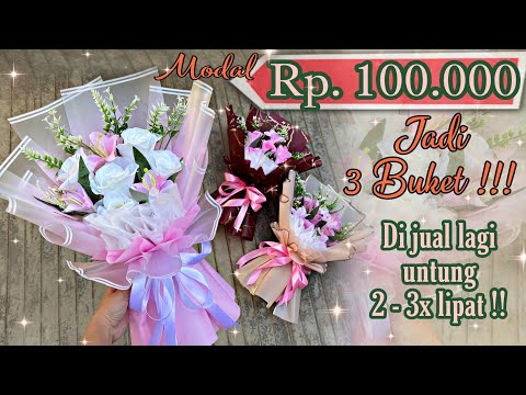 DIY BUKET BUNGA