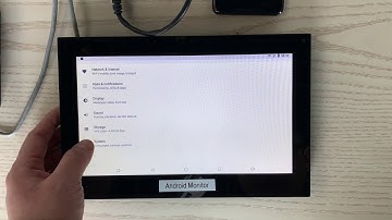 Show dahua VTH5341G-W Android system monitor