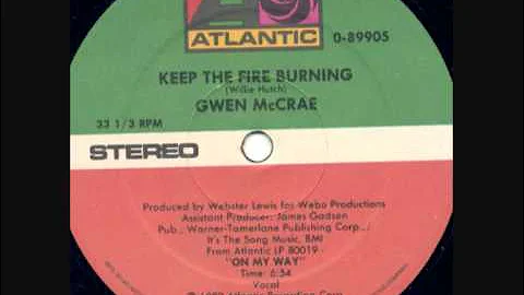 Gwen McCrae - Keep The Fire Burning