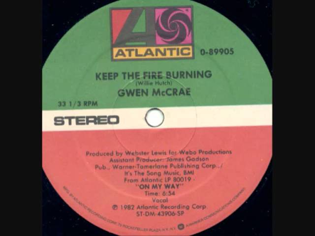 Gwen Mccrae - Keep The Fire Burning