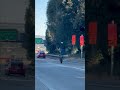 Riding a Wheelie On San Francisco Freeway | Daredevil | Crazy Fool | Badass | Motorcycle Sideshow