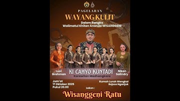 KI CAHYO KUNTADI LAKON WISANGGENI RATU || LUSI BRAHMAN DAN NIKEN SALINDRI