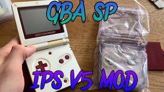 GameBoy Advance SP IPS V5 MOD💫