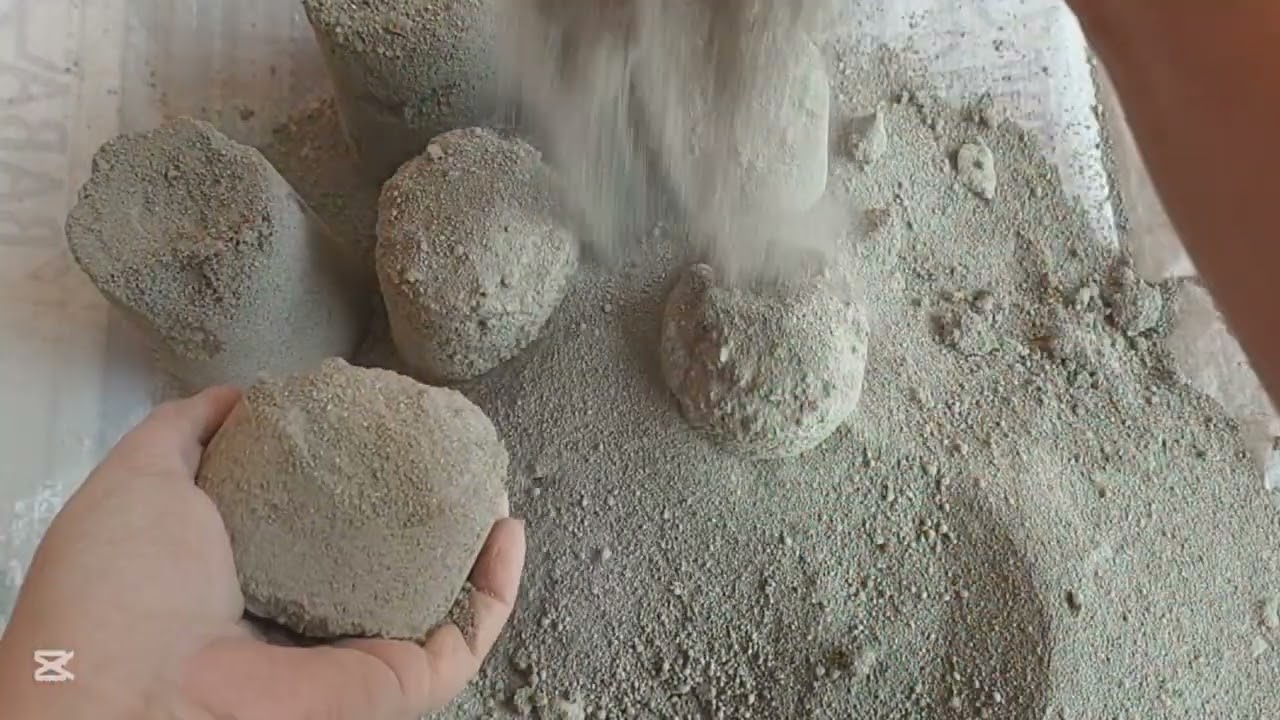 Pure Sand Crumbling | Dry Floor | Satisfying | Soft & Silky texture | ASMR 