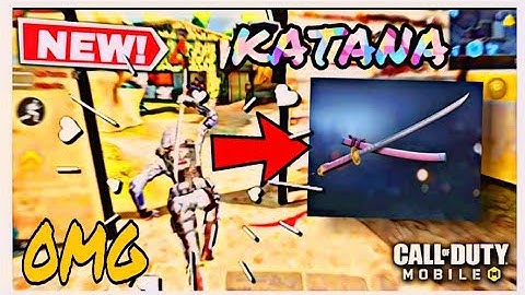 OMG third person view in multiplayer with the *new* KATANA in Cod Mobile