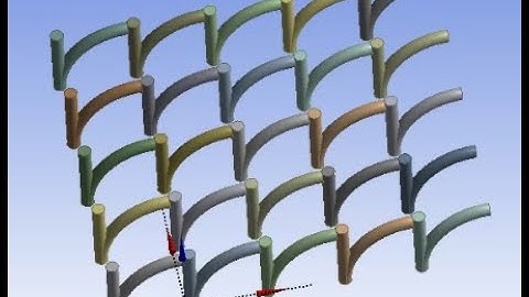 patterns in Design Modeler | ANSYS