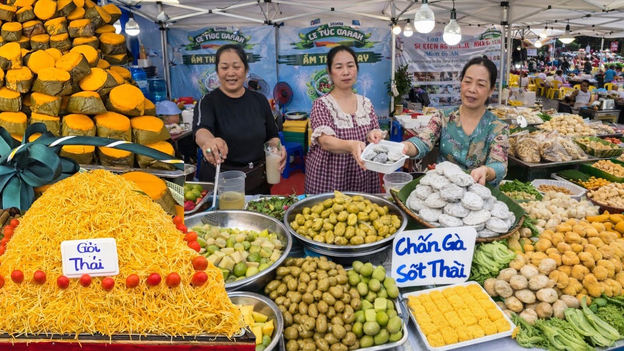 Quá độc đáo LỄ HỘI ẨM THỰC CHAY đang hút khách với hàng NGÀN MÓN CHAY siêu CHẤT LƯỢNG
